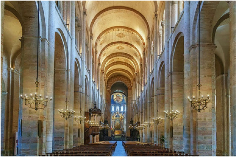 Hình ảnh tiêu biểu cho kiến trúc Romanesque