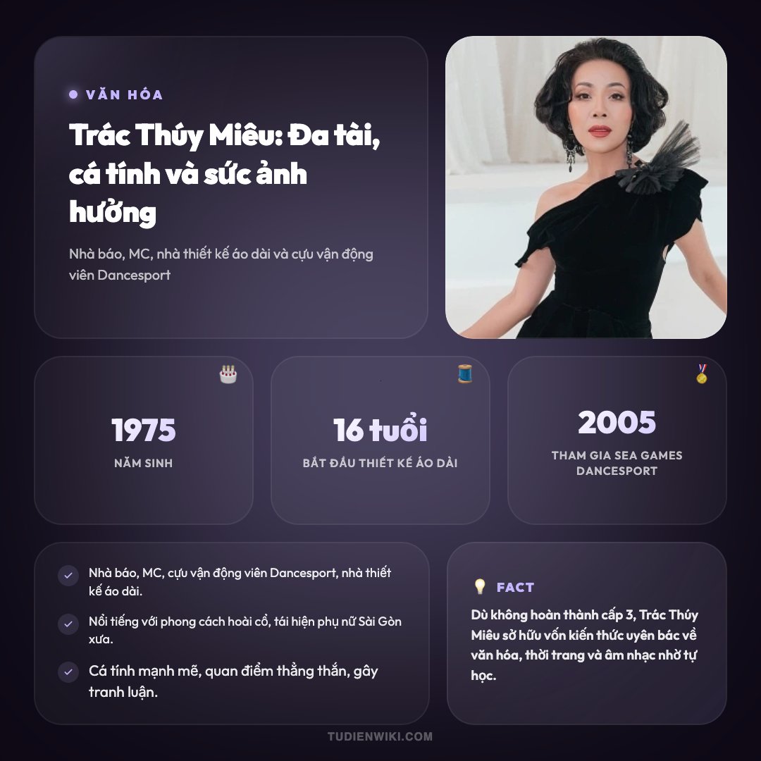 Infographic: Trác Thúy Miêu