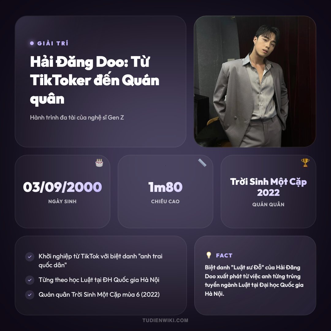 Infographic: Hải Đăng Doo