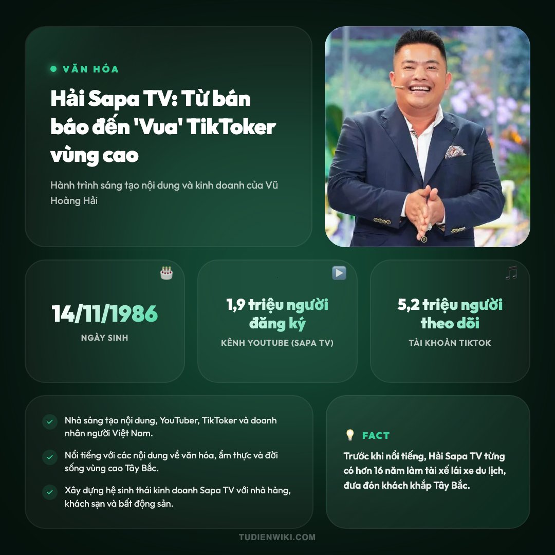 Infographic: Hải Sapa TV